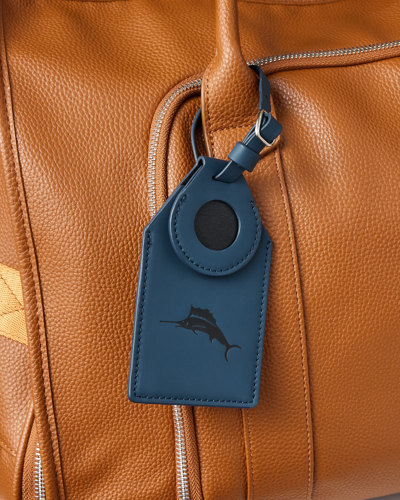 Blue Airtag Holder Luggage Tag