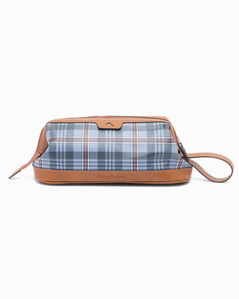 Plaid Toiletry Bag