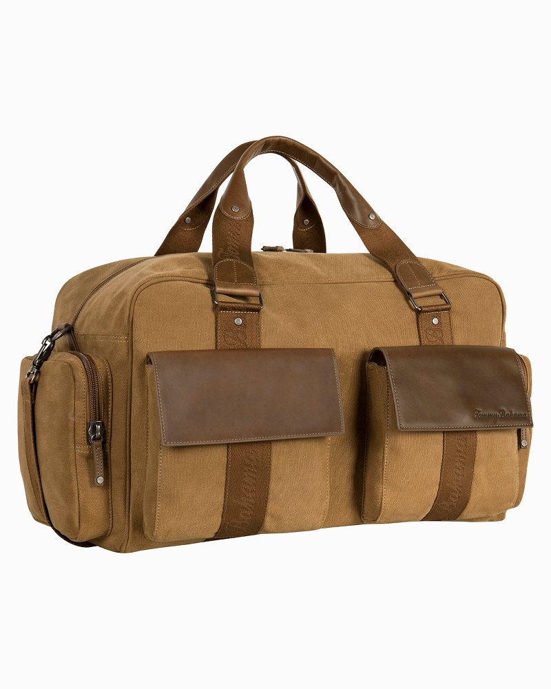 Palawan Canvas \u0026 Leather Weekender Bag