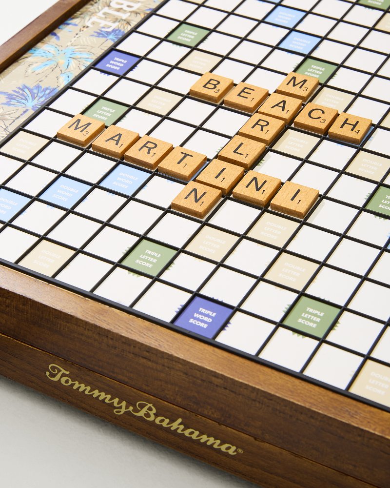 Tommy Bahama Deluxe Scrabble Board Game