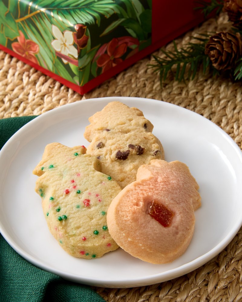 Tommy Bahama x Honolulu Cookie Company Mele Kalikimaka Cookie Box
