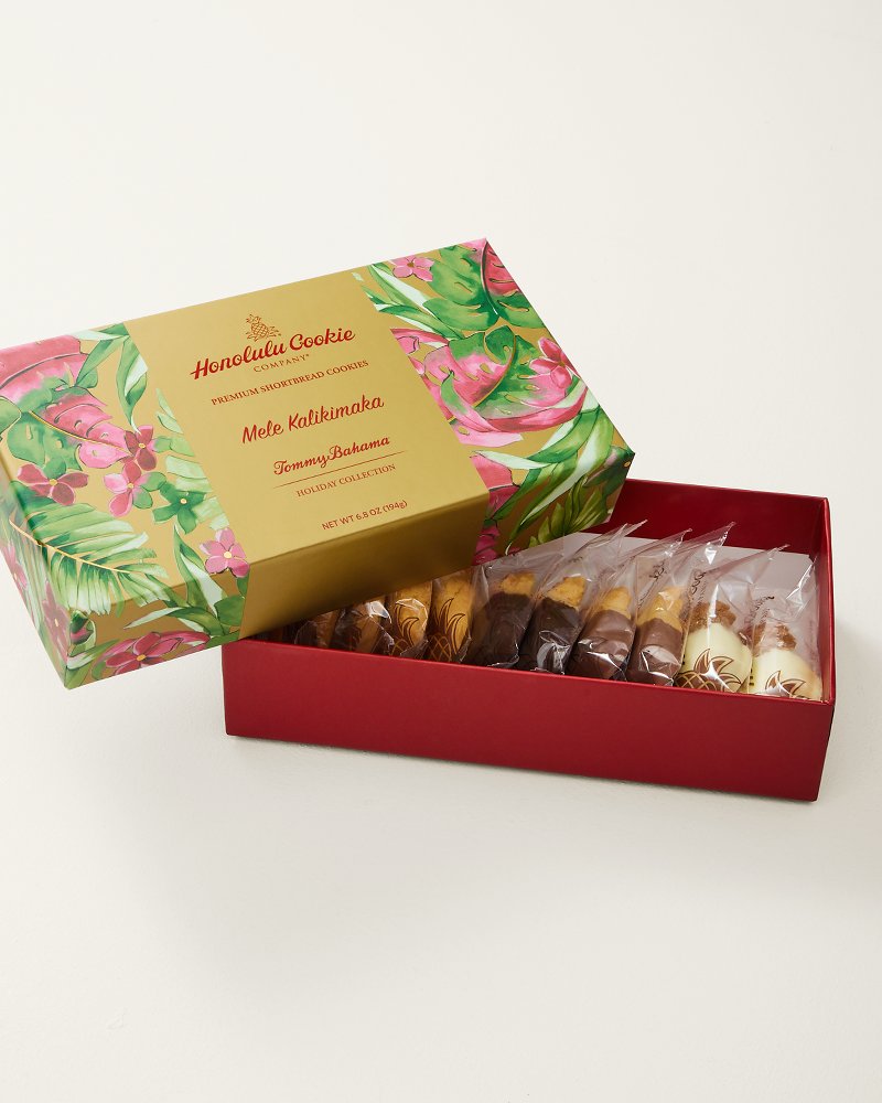 Tommy Bahama x Honolulu Cookie Company Mele Kalikimaka Cookie Box