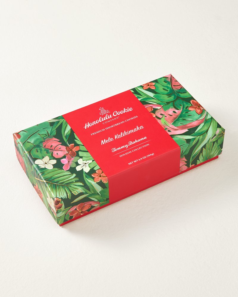 Tommy Bahama x Honolulu Cookie Company Mele Kalikimaka Cookie Box