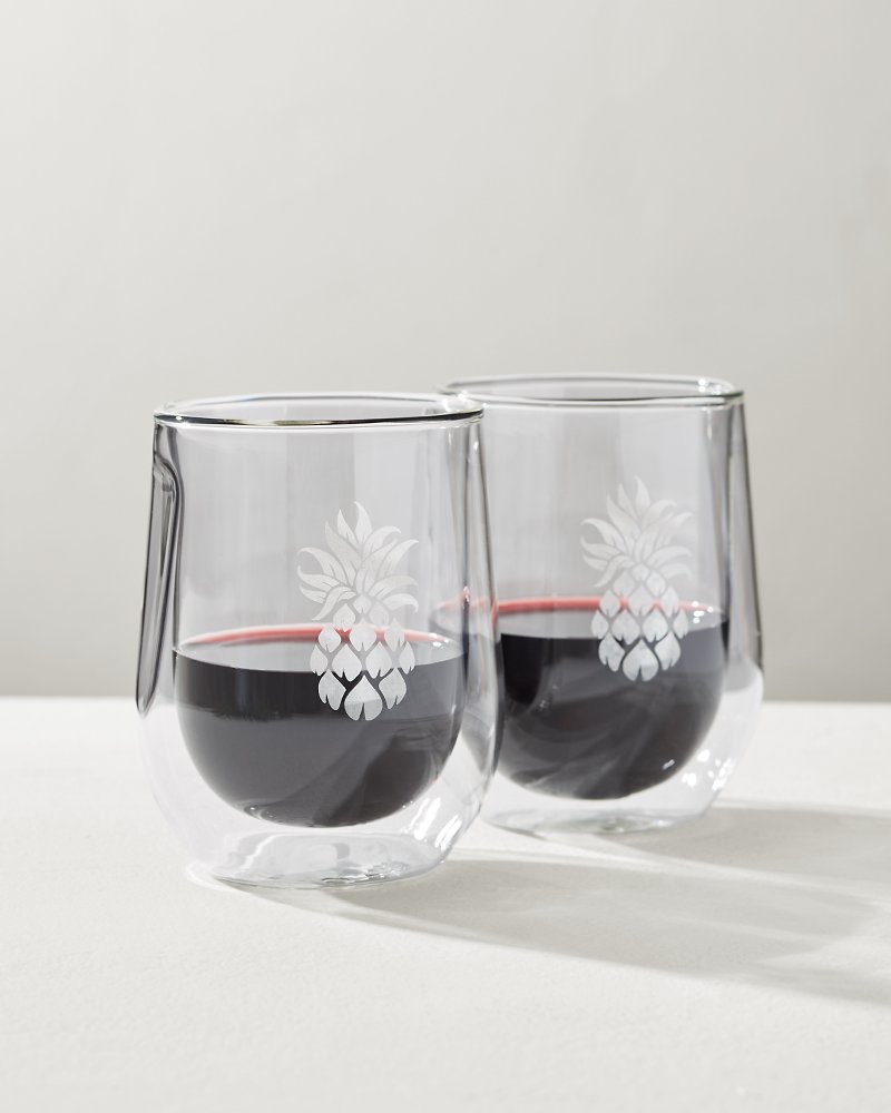 Corkcicle Prism Stemless Wine Glasses, Set of 2
