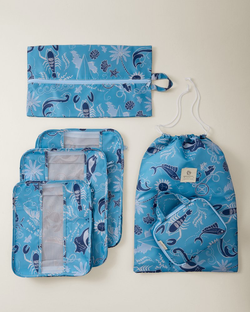 Overboard 6-Piece Packing Cube Set