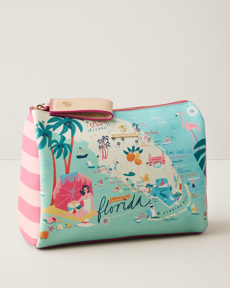 Florida Carry-All Cosmetic Case