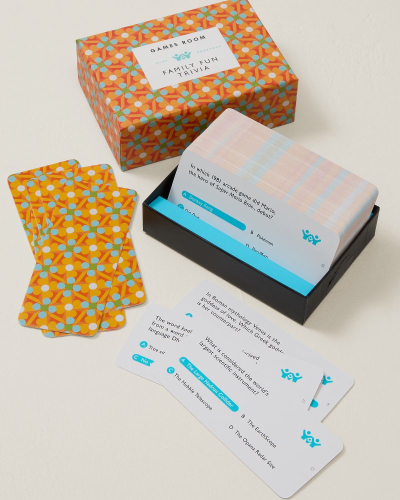 Family Fun Trivia Card Game