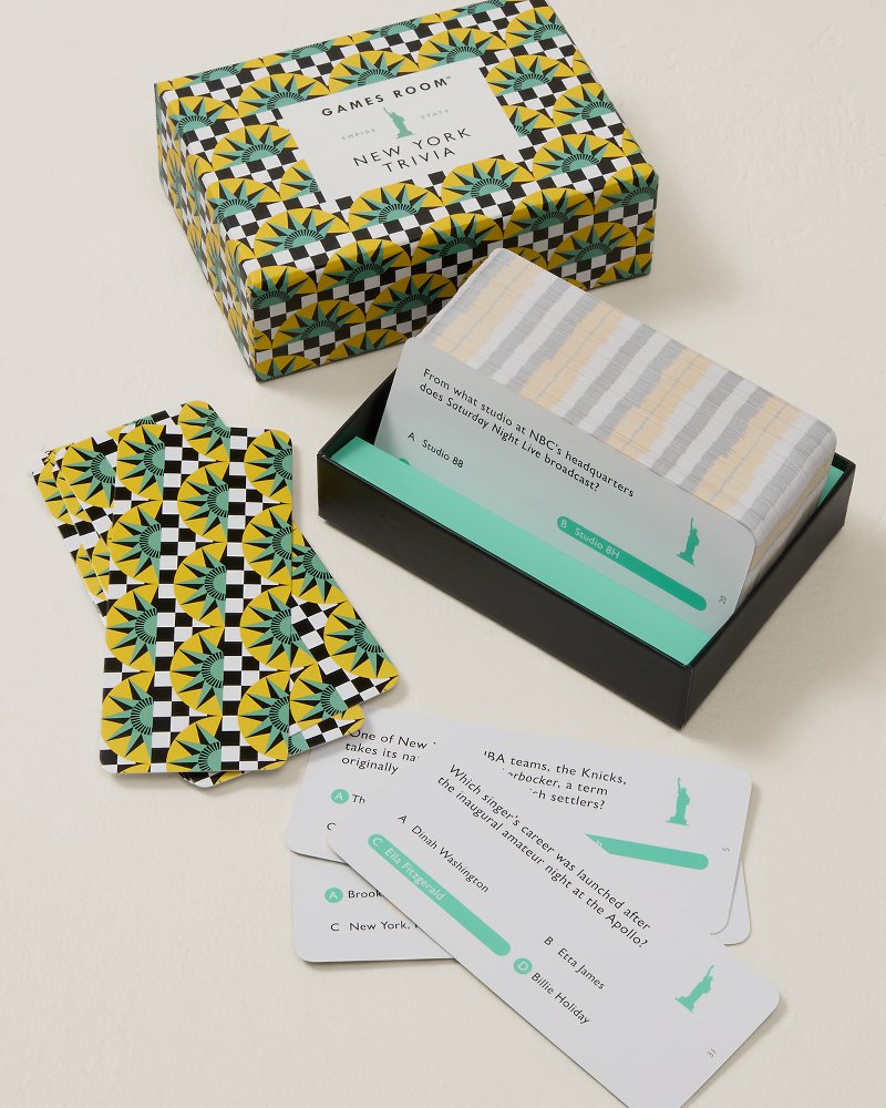 New York Trivia Card Game