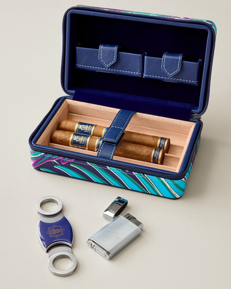 Tommy Bahama x Trinidad Overnighter Cigar Case