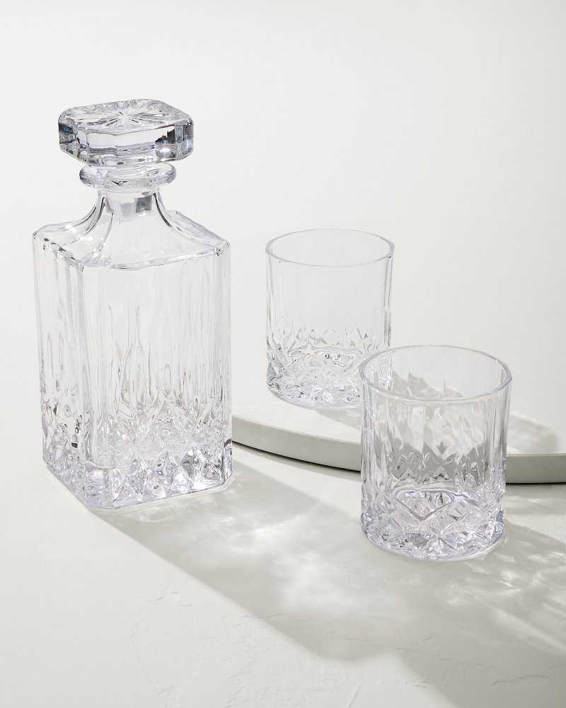 Viski® Admiral Decanter 3-Piece Set