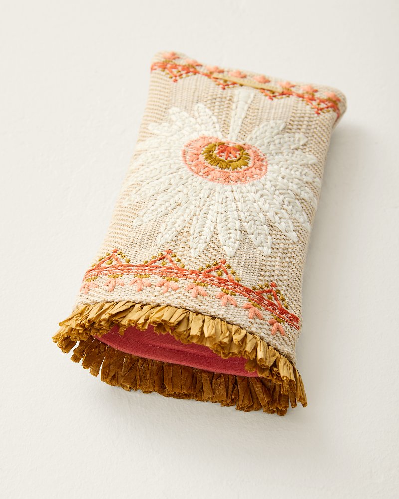 Callawassie Palmetto Embroidered Sunglasses Case