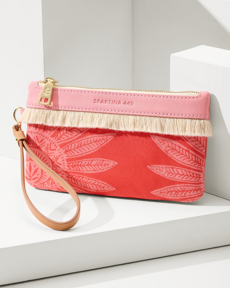 Palmetto Frond Grab N' Go Wristlet