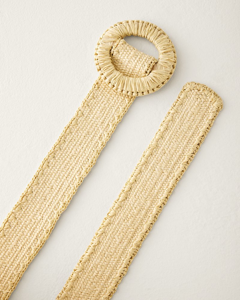 Braided Circle Stretch Belt
