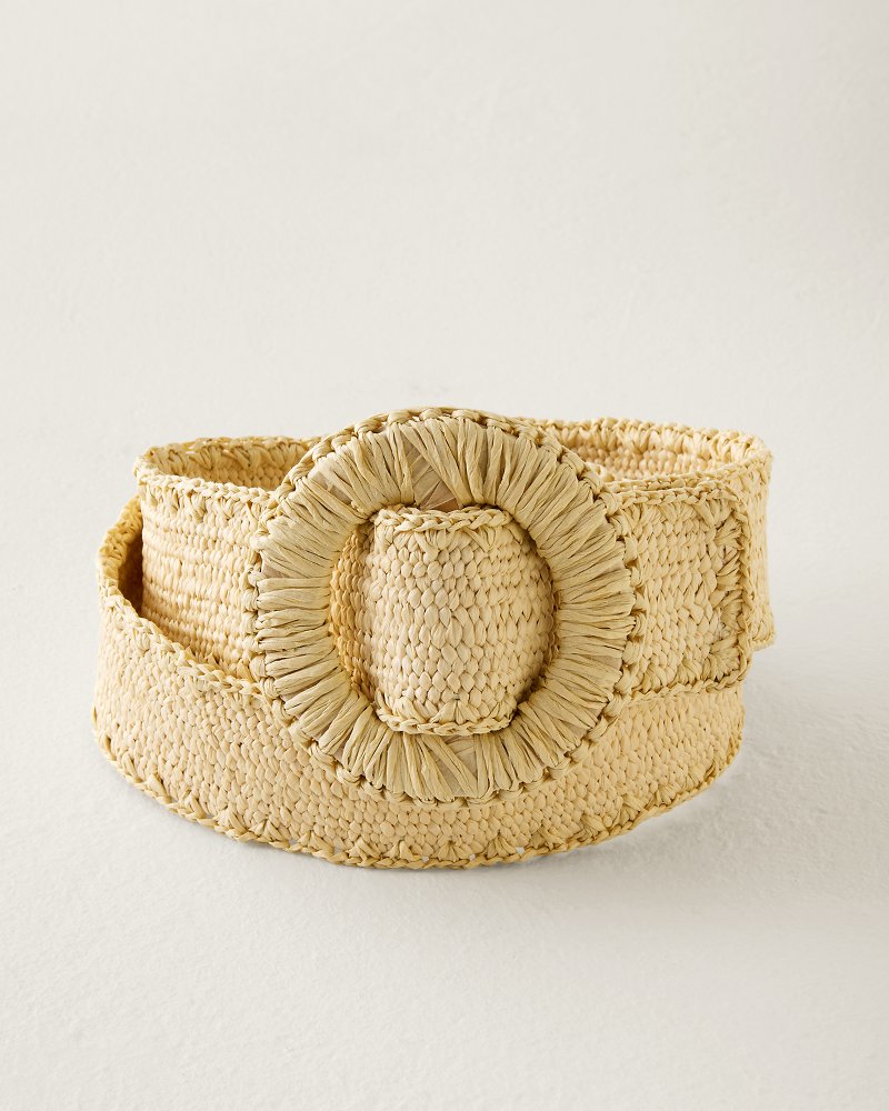 Braided Circle Stretch Belt