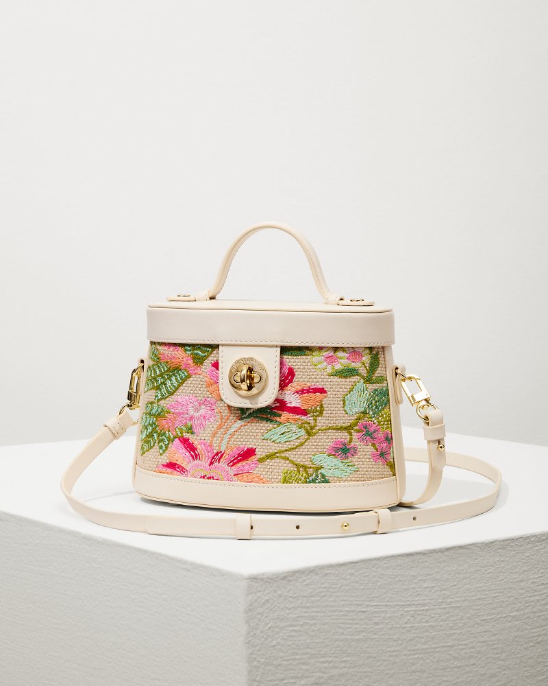 Flamingo Pineapple Crossbody Bag