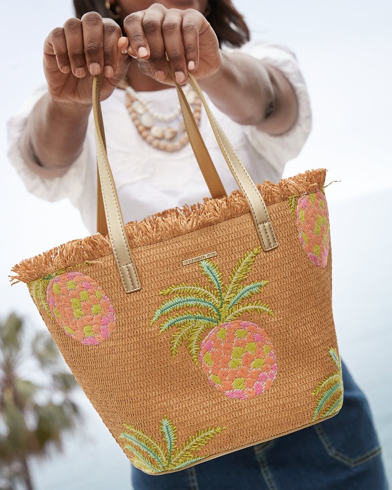 Tommy bahama pineapple purse sale