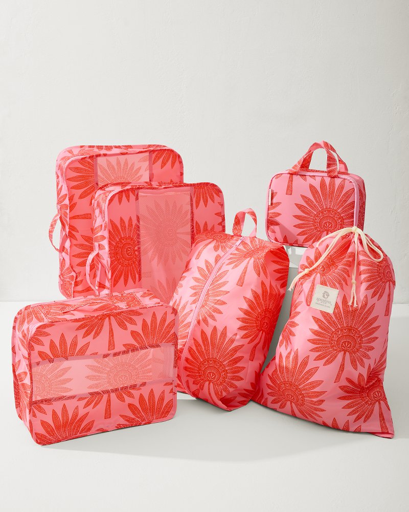 Palmetto Frond Packing Cube 6-Piece Set