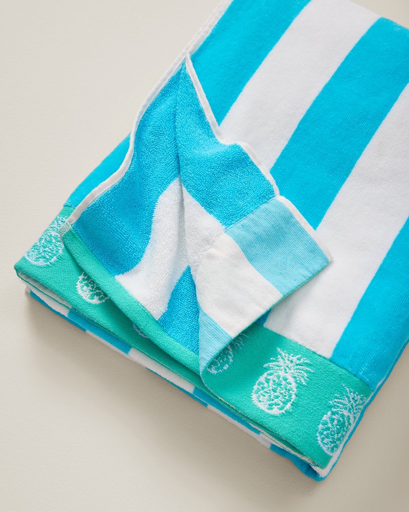Bahama Cabana Woven Oversized Beach Towel