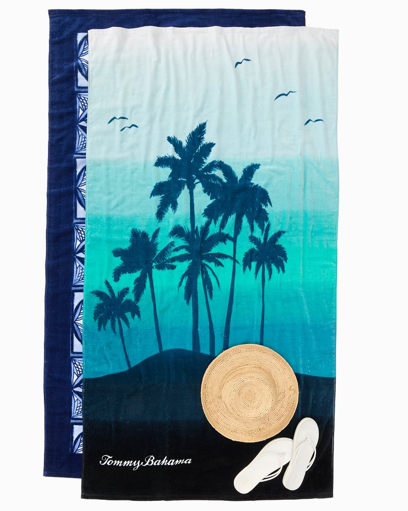 Star Mosaic Beach Towels - Set of 2