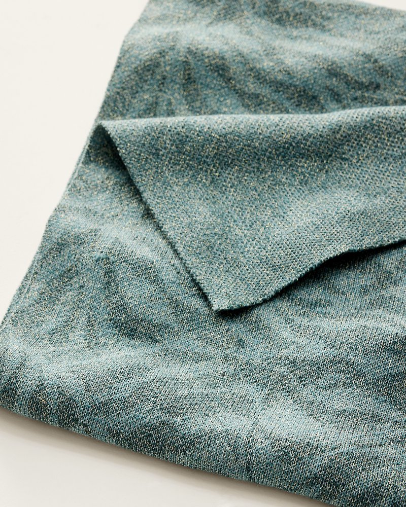 Cayman Leaf Fleece Throw Blanket