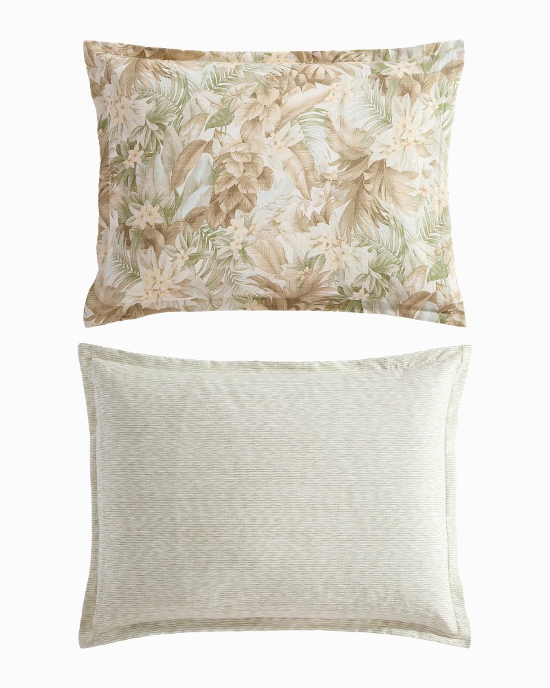 Palm Paradise Reversible 3-Piece Full/Queen Comforter Set thumbnail 4