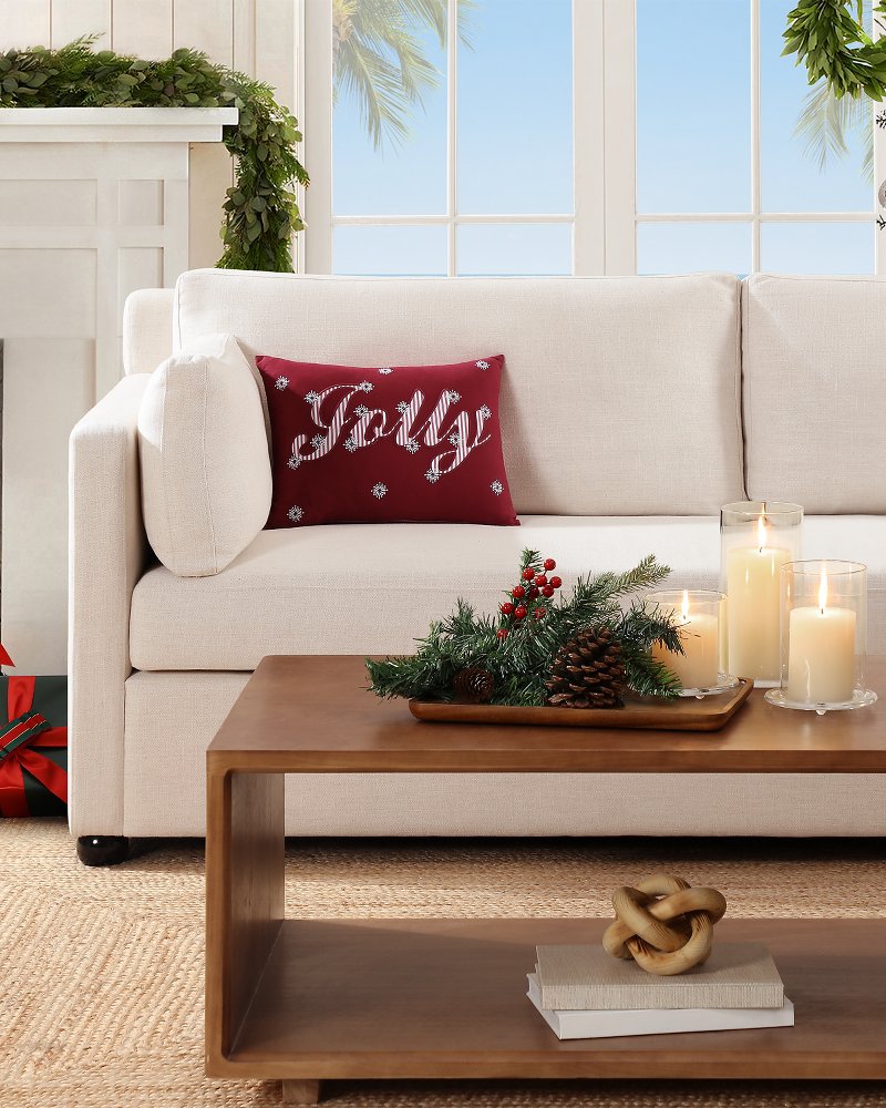 Jolly Stripe Decorative Pillow