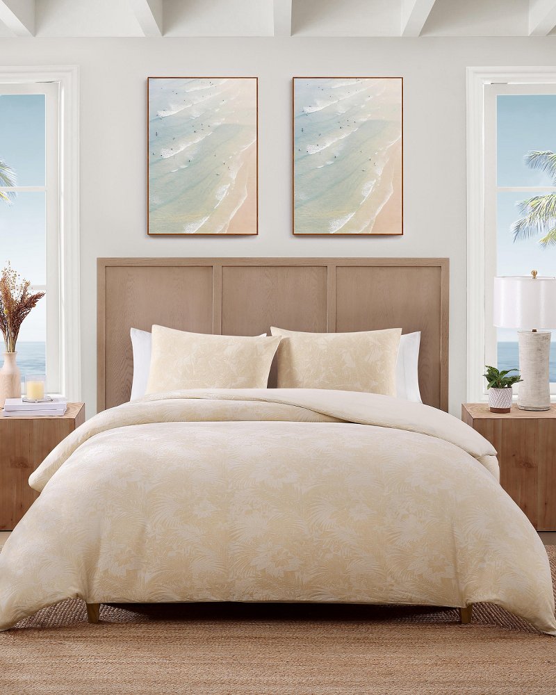 Beachside Blooms 3-Piece King Duvet Set