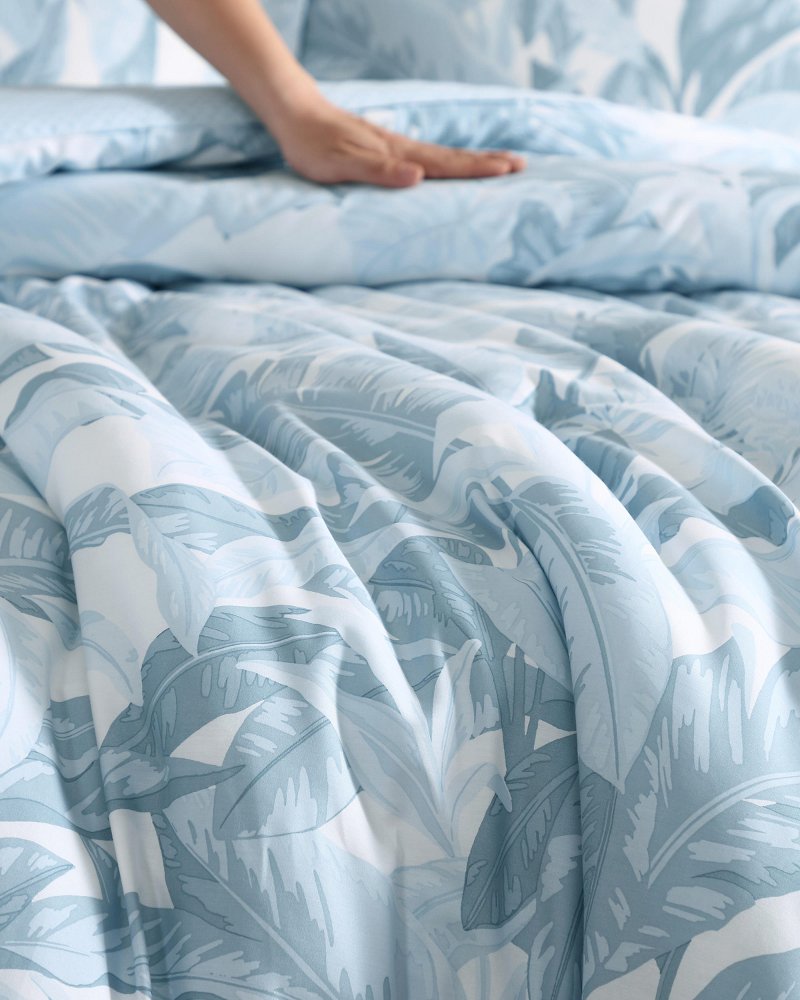 Palm Serenity Reversible 5-Piece King Comforter Set