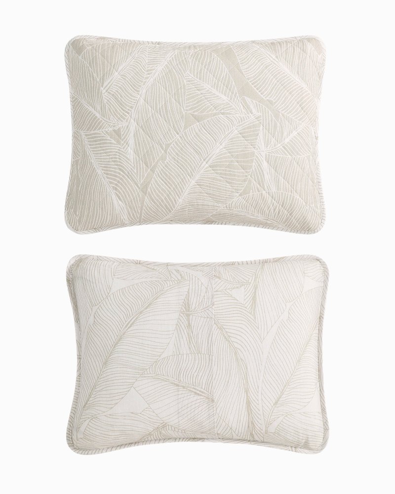 Pebble Palms Reversible 3-Piece Full/Queen Quilt Set thumbnail 6