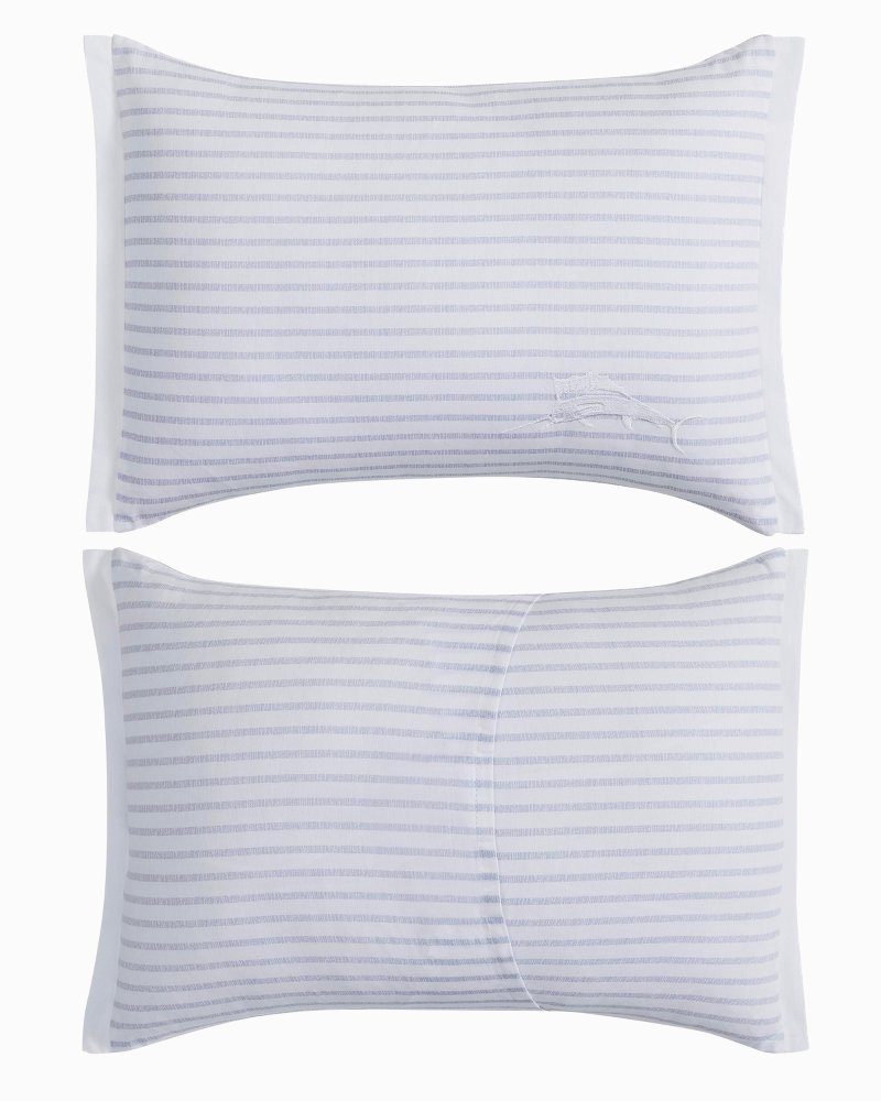 Orchid Bay Stripe Decorative Pillow thumbnail 4