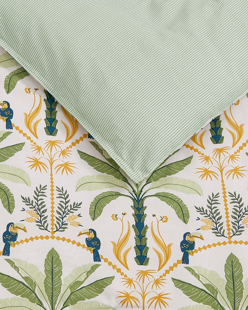 Mystic Palms Reversible 3-Piece Full/Queen Comforter Set thumbnail 4