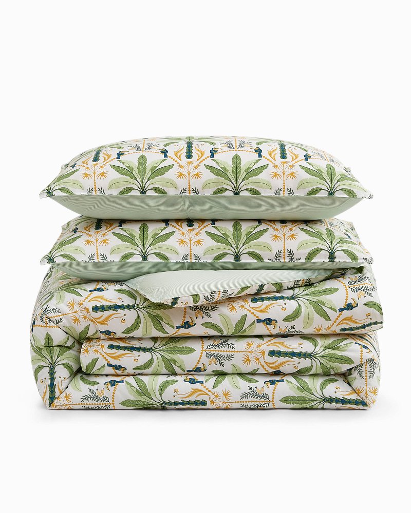 Mystic Palms Reversible 3-Piece Full/Queen Comforter Set thumbnail 6