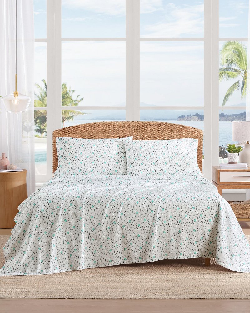 Tee Time 4-Piece Queen Sheet Set