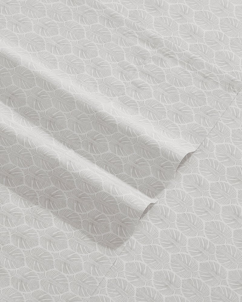Line Palms 4-Piece King Sheet Set