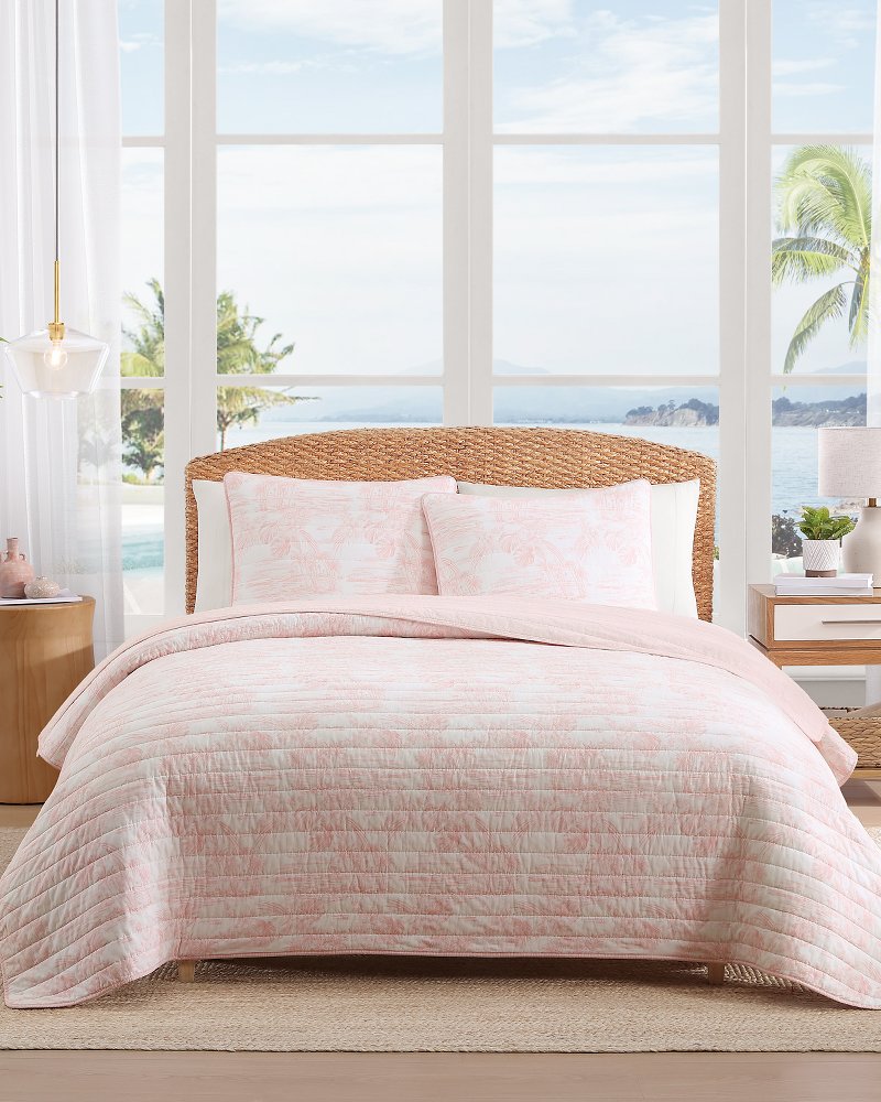 Beach Toile 3-Piece Full/Queen Quilt Set