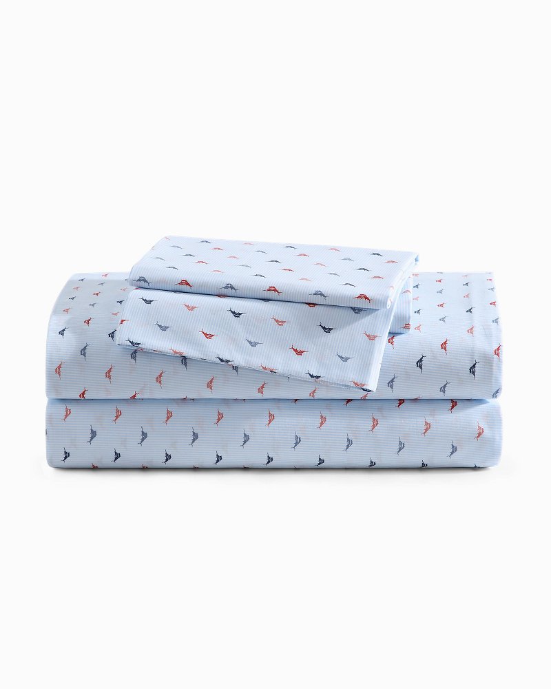 Iconic Marlin 4-Piece King Sheet Set