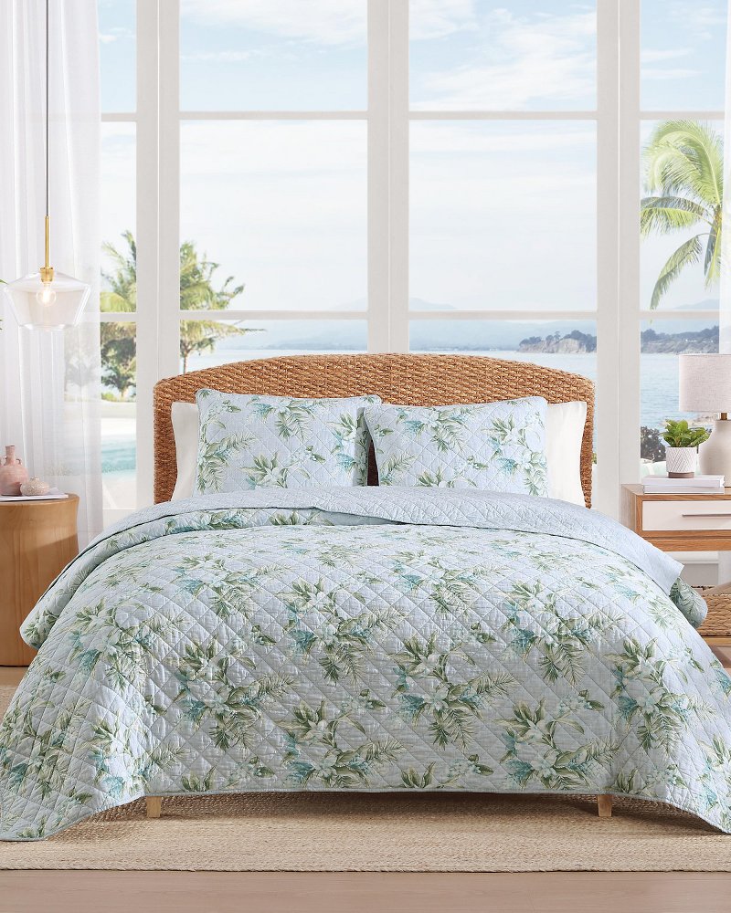 Floral Enchantment 3-Piece King Quilt Set