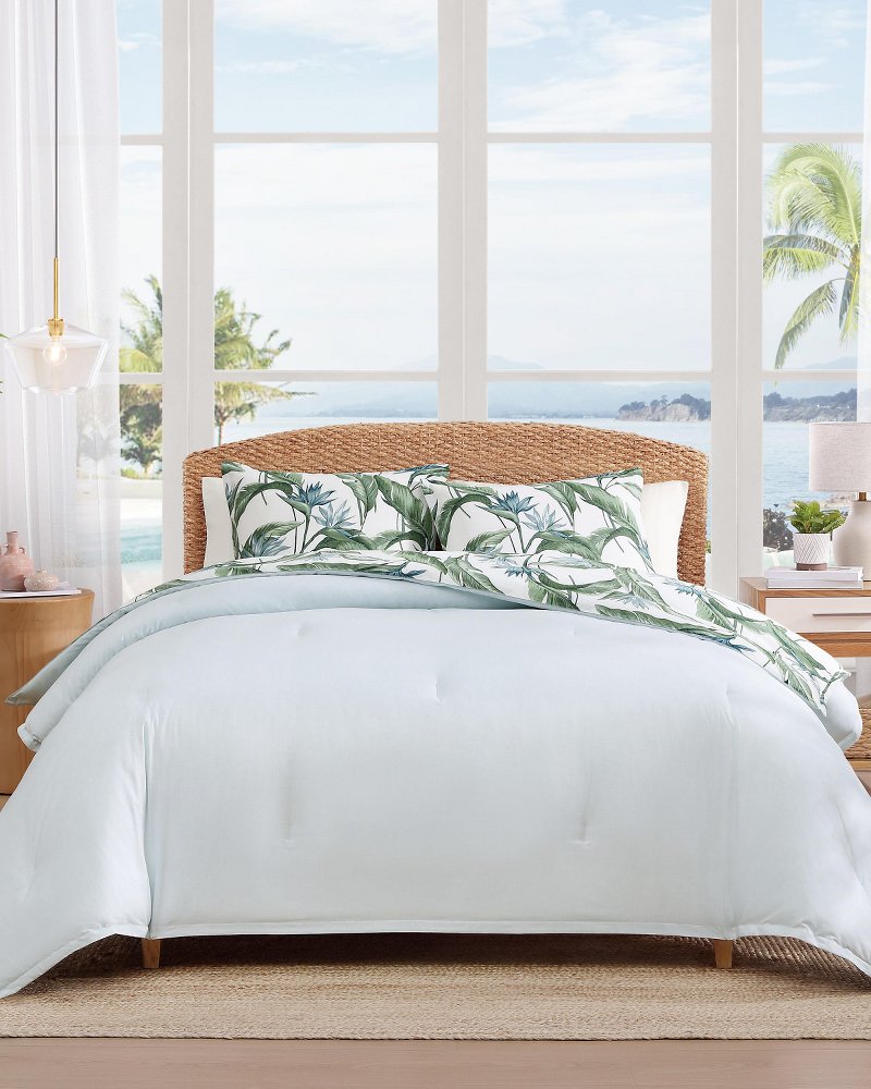 Birds of Paradise Reversible 3-Piece Full/Queen Comforter Set thumbnail 4