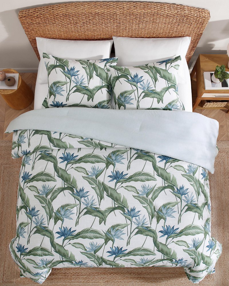 Birds of Paradise Reversible 3-Piece Full/Queen Comforter Set thumbnail 5