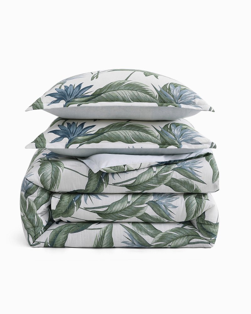 Birds of Paradise Reversible 3-Piece Full/Queen Comforter Set thumbnail 6