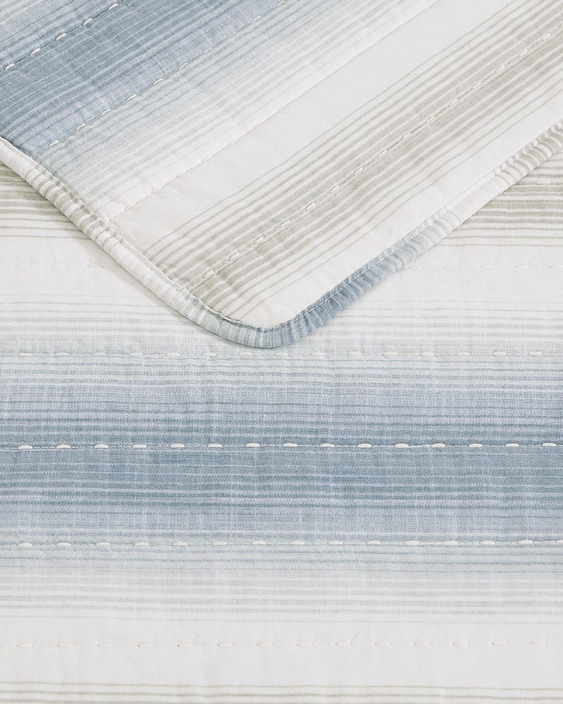 Prima Island Stripe 3-Piece King Quilt Set thumbnail 3
