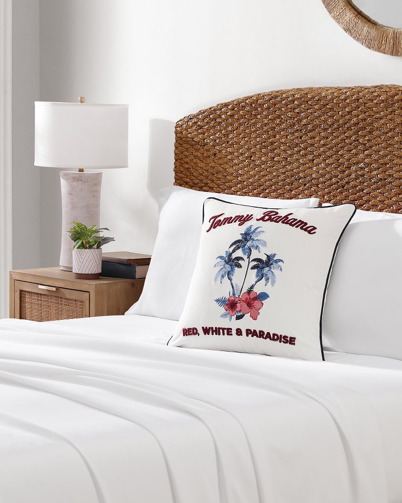 Palm Paradise Decorative Pillow