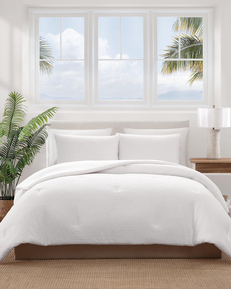 Pebble Texture 3-Piece Full/Queen Comforter Set