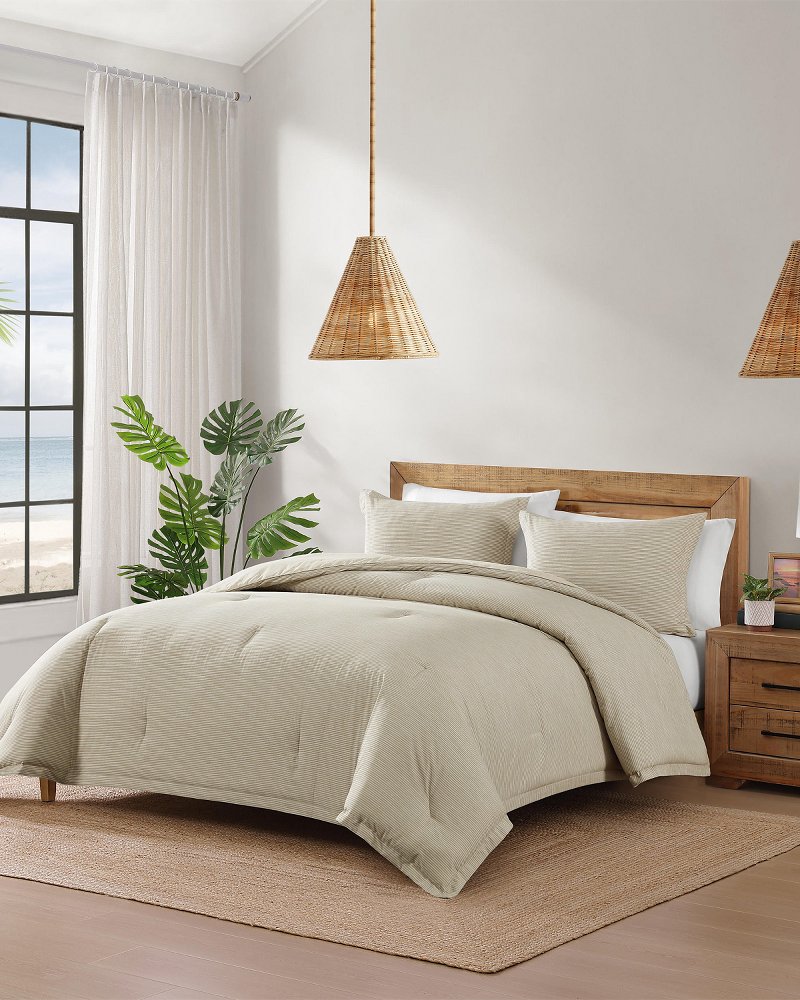 San Andreas Textured 3-Piece King Duvet Set