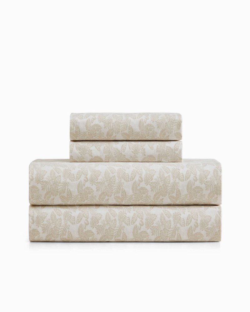 Frond Voyage 4-Piece King Sheet Set
