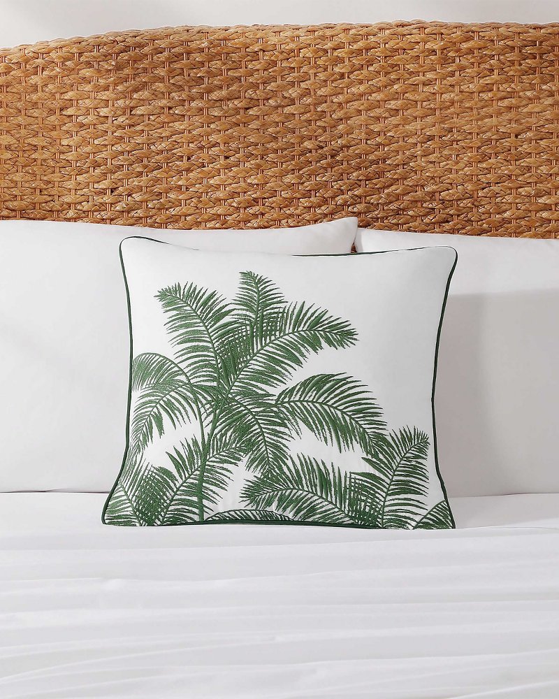Shaded Palms Decorative Pillow