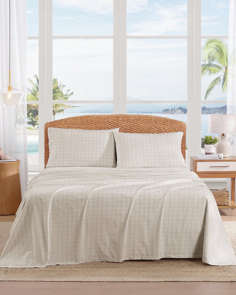 Paradise Plaid 4-Piece King Sheet Set