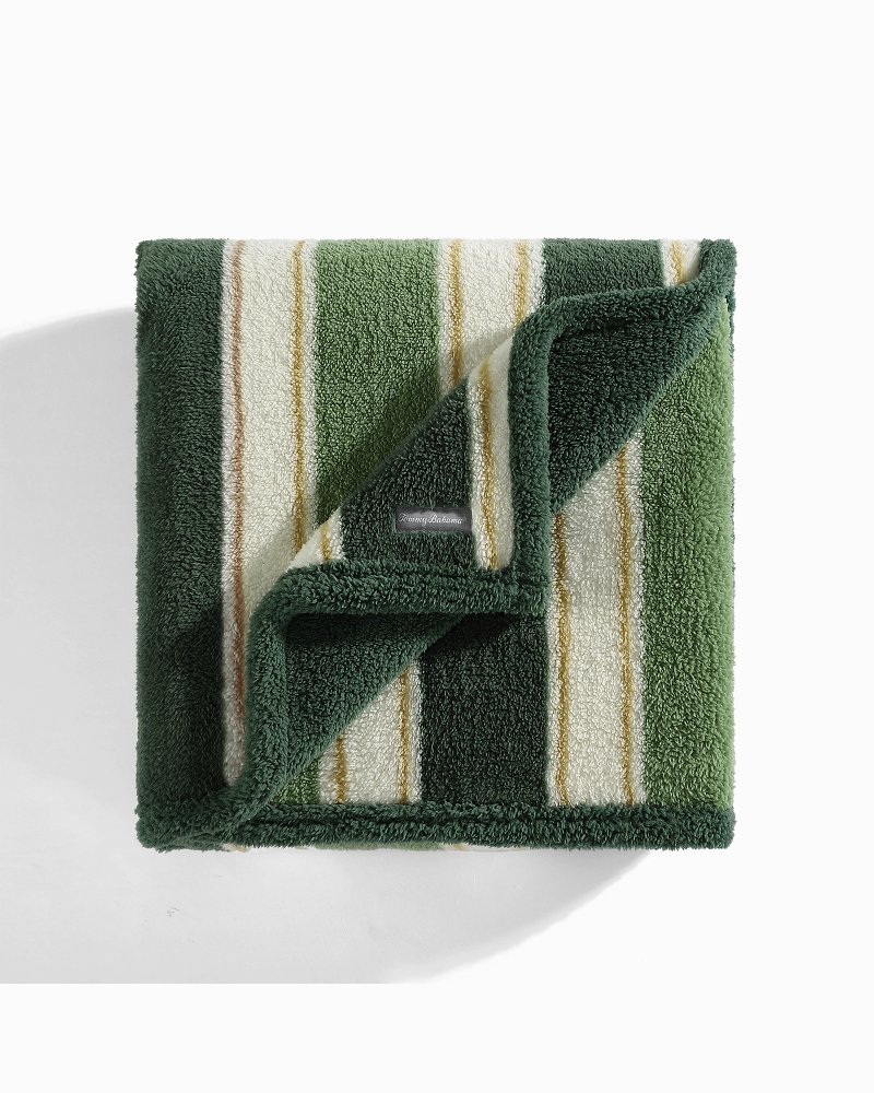 Hanalei Stripe Reversible Throw Blanket thumbnail 4