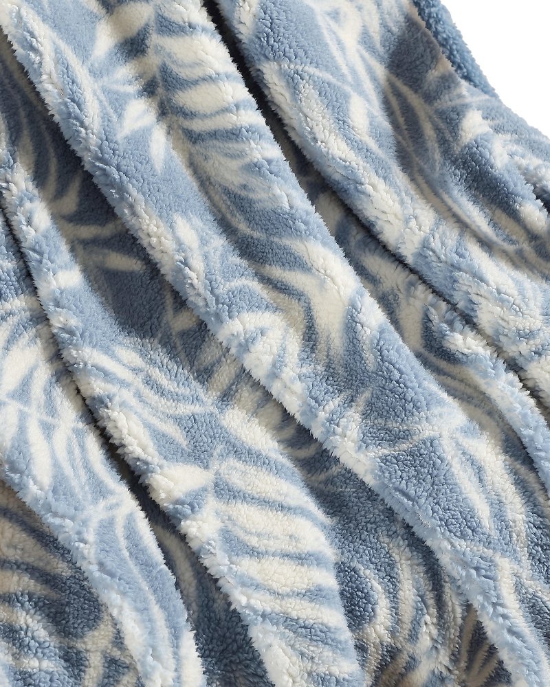 Art of Palms Printed Throw Blanket