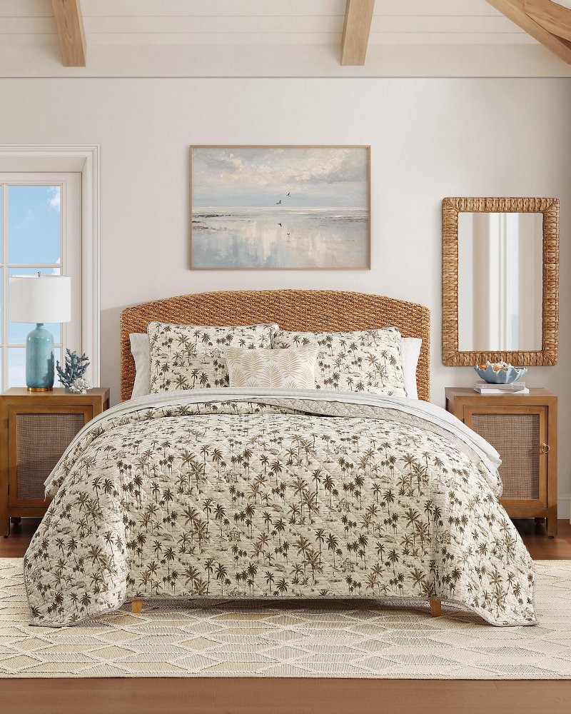 Surfside Reversible 3-Piece King Quilt Set